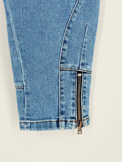 FENDI Crop Blue Size US 2 Jeans