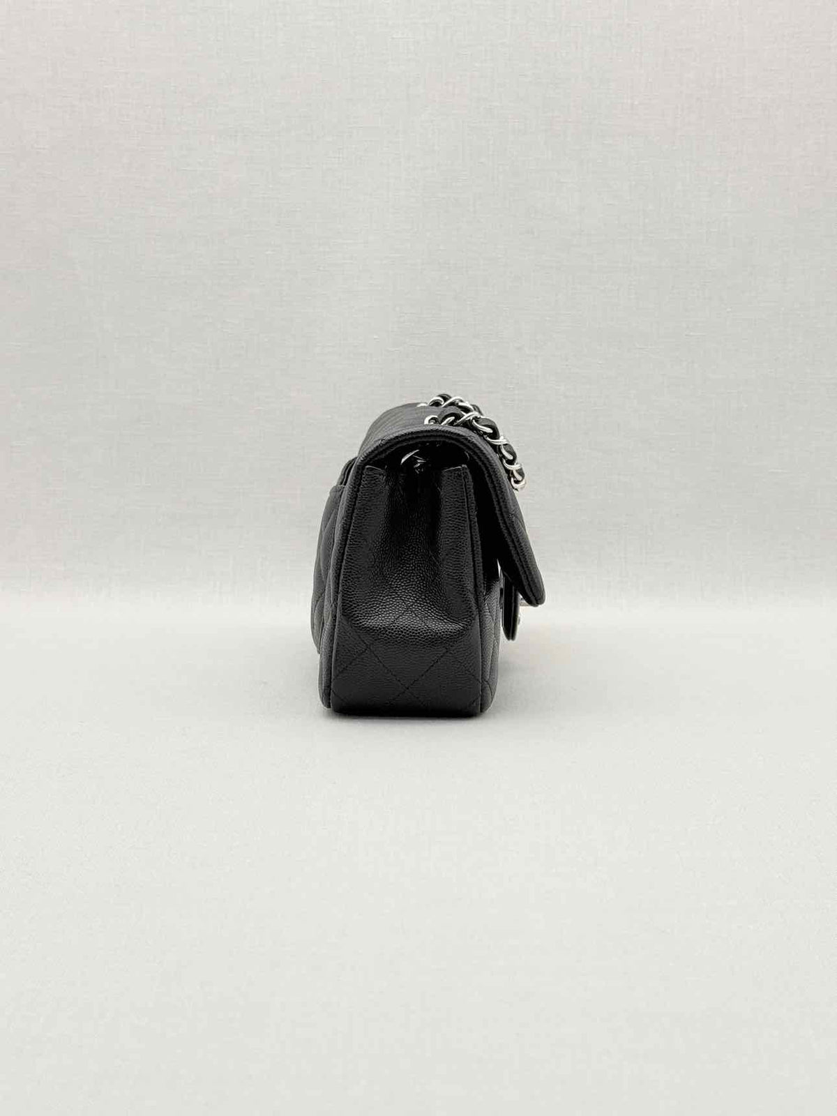 CHANEL Classic Black Quilted Shoulder Bag