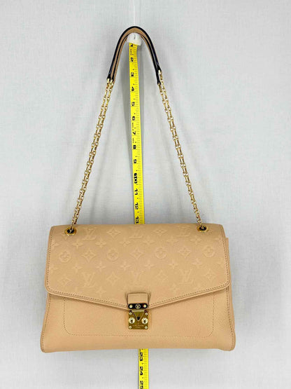 LOUIS VUITTON Saint Germain Beige Monogram Shoulder Bag