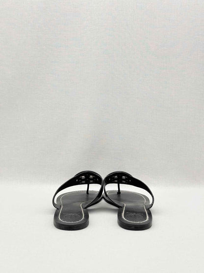 TORY BURCH Louisa Black Size EU 37.5 Sandals