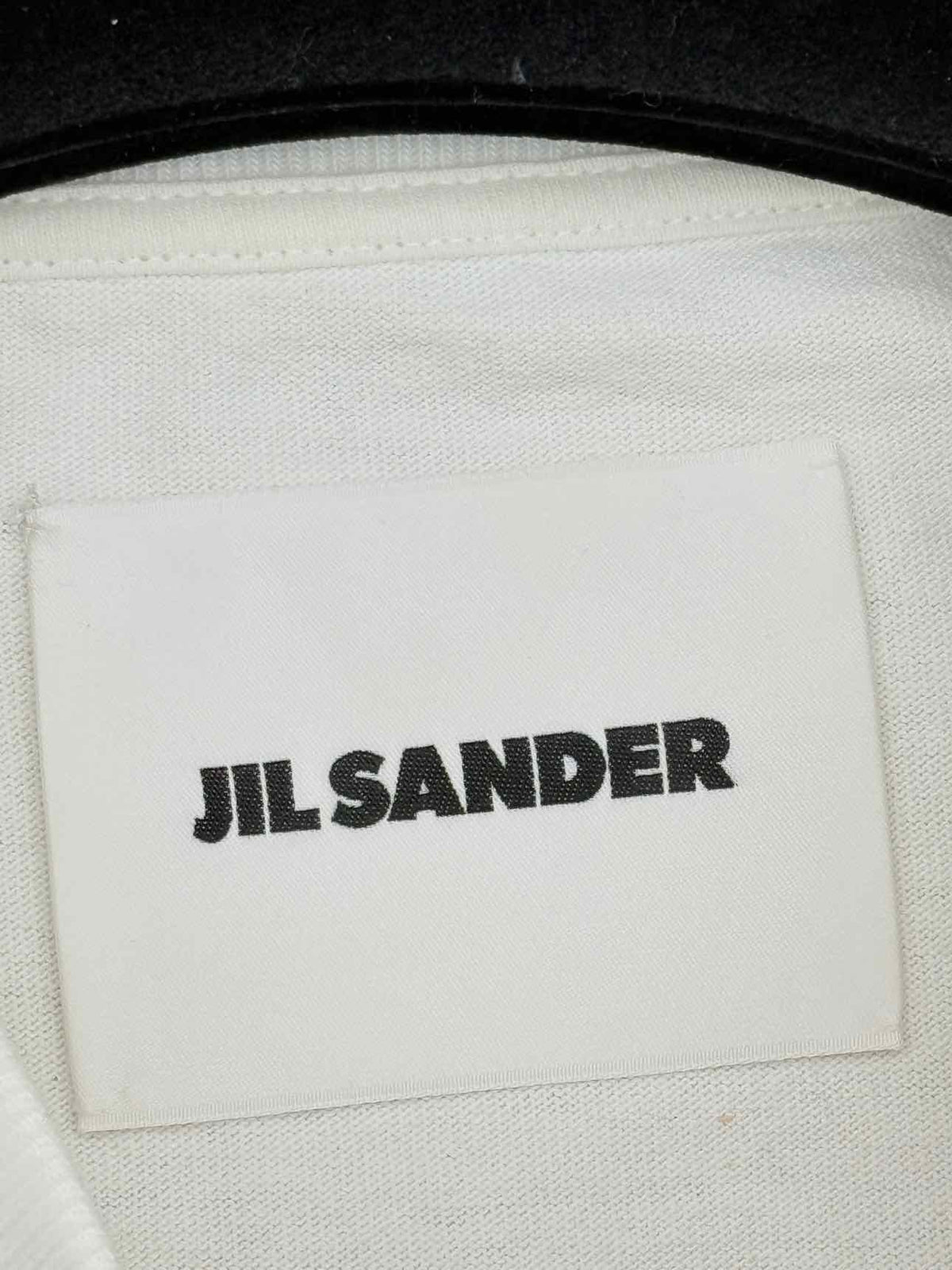 JIL SANDER White Logo Size XSmall T-shirt