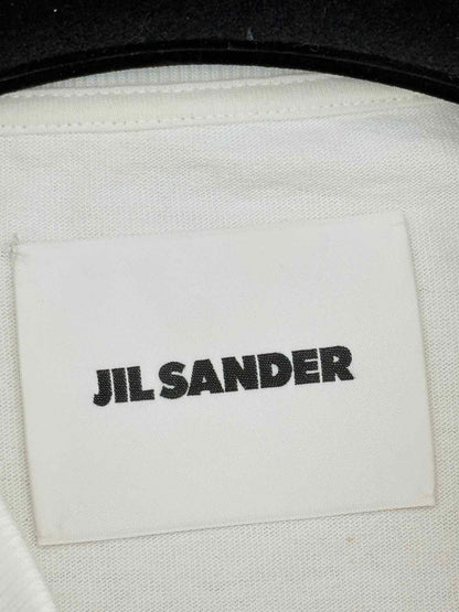 JIL SANDER White Logo Size XSmall T-shirt