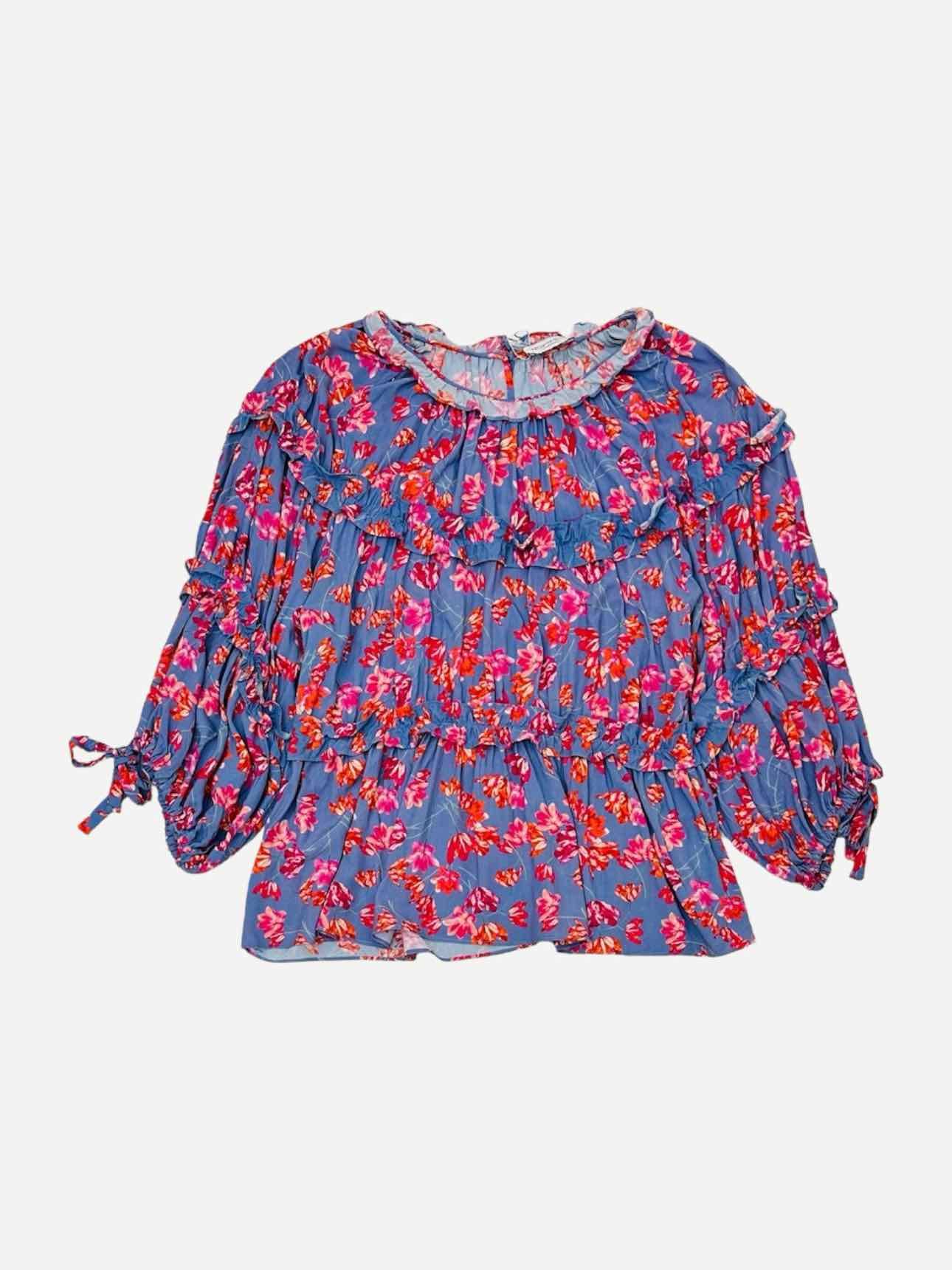 HOFMANN Purple & Pink Printed Size Medium Outfit Set