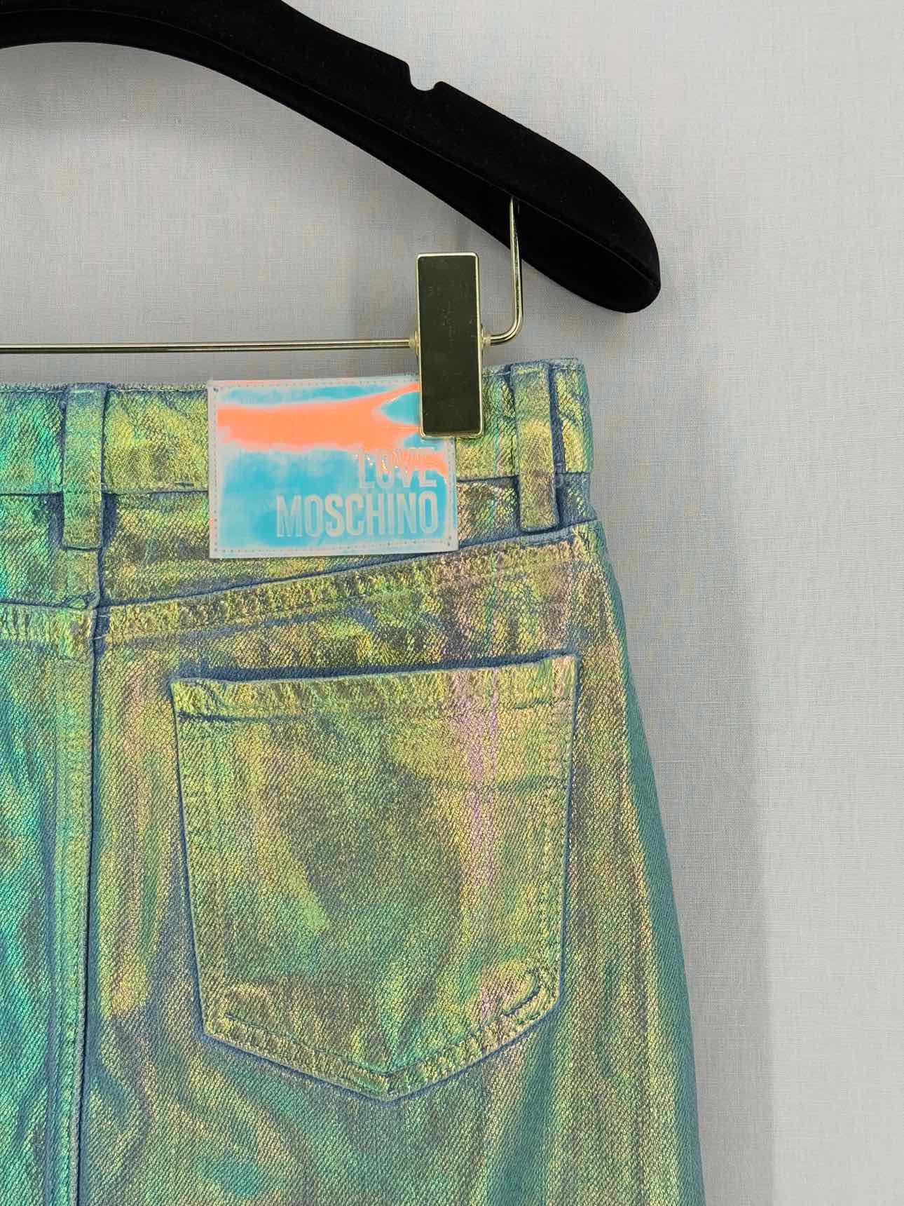 LOVE MOSCHINO Metallic Green Size US 2 Outfit Set