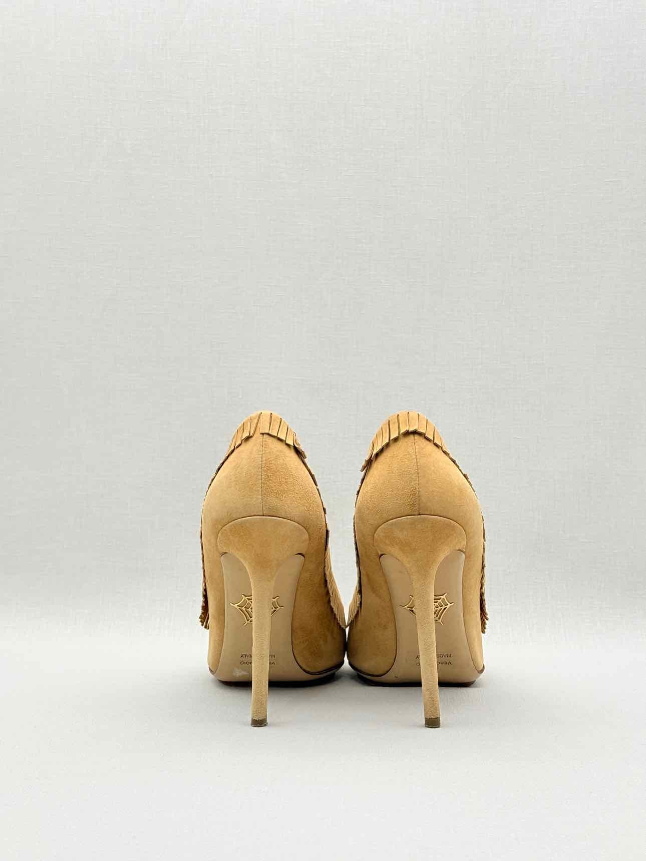 CHARLOTTE OLYMPIA Tan Size EU 39 Pumps