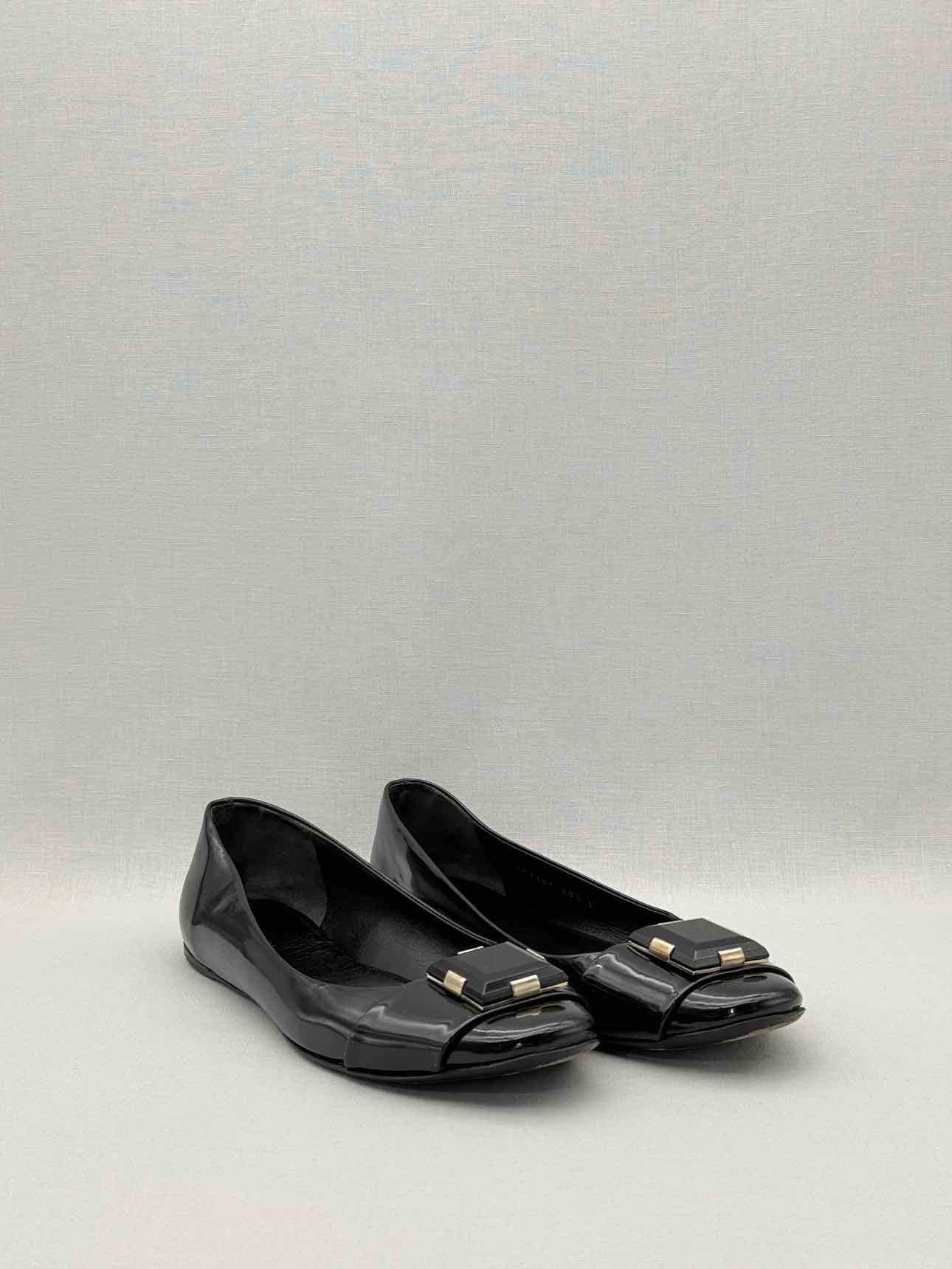 GUCCI Black Size EU 40.5 Ballet Flats