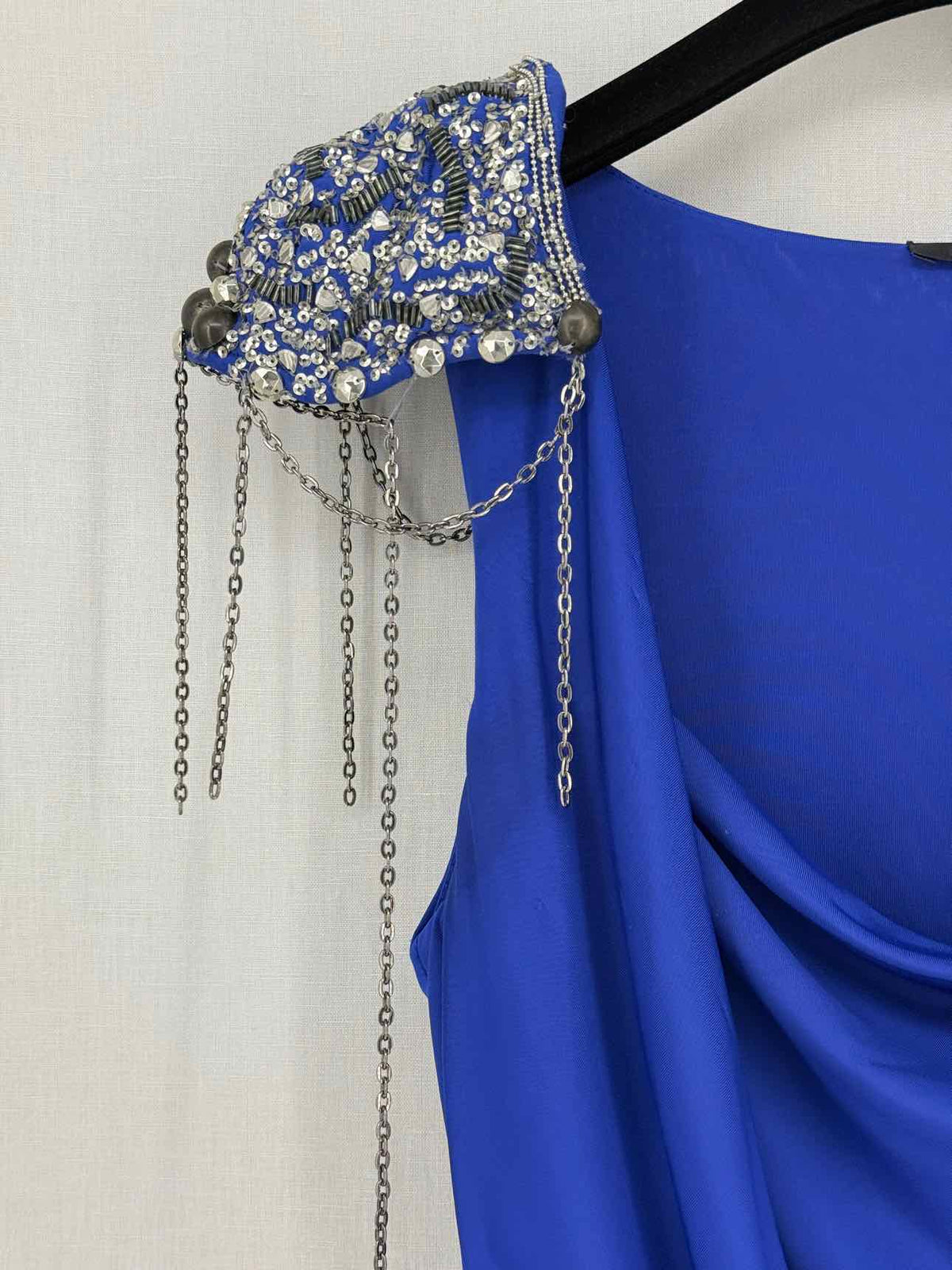 PINKO Royal Blue Size Small Short Dress