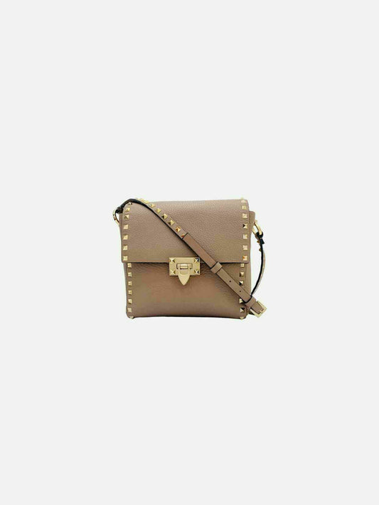 VALENTINO GARAVANI Rockstud Beige Crossbody