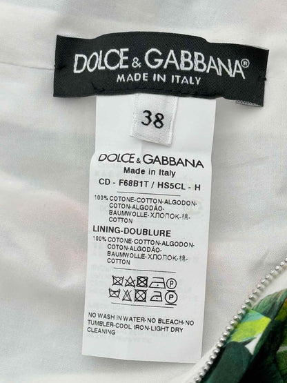 DOLCE & GABBANA Red Multicolor Size US 2 Short Dress