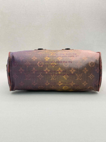 LOUIS VUITTON Brown Multicolor Monogram Top Handle