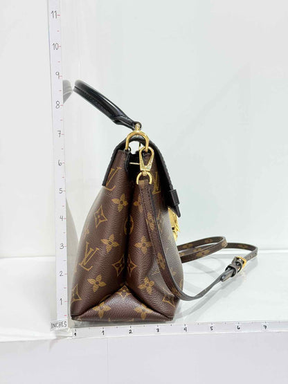 LOUIS VUITTON One Handle Brown & Black Top Handle