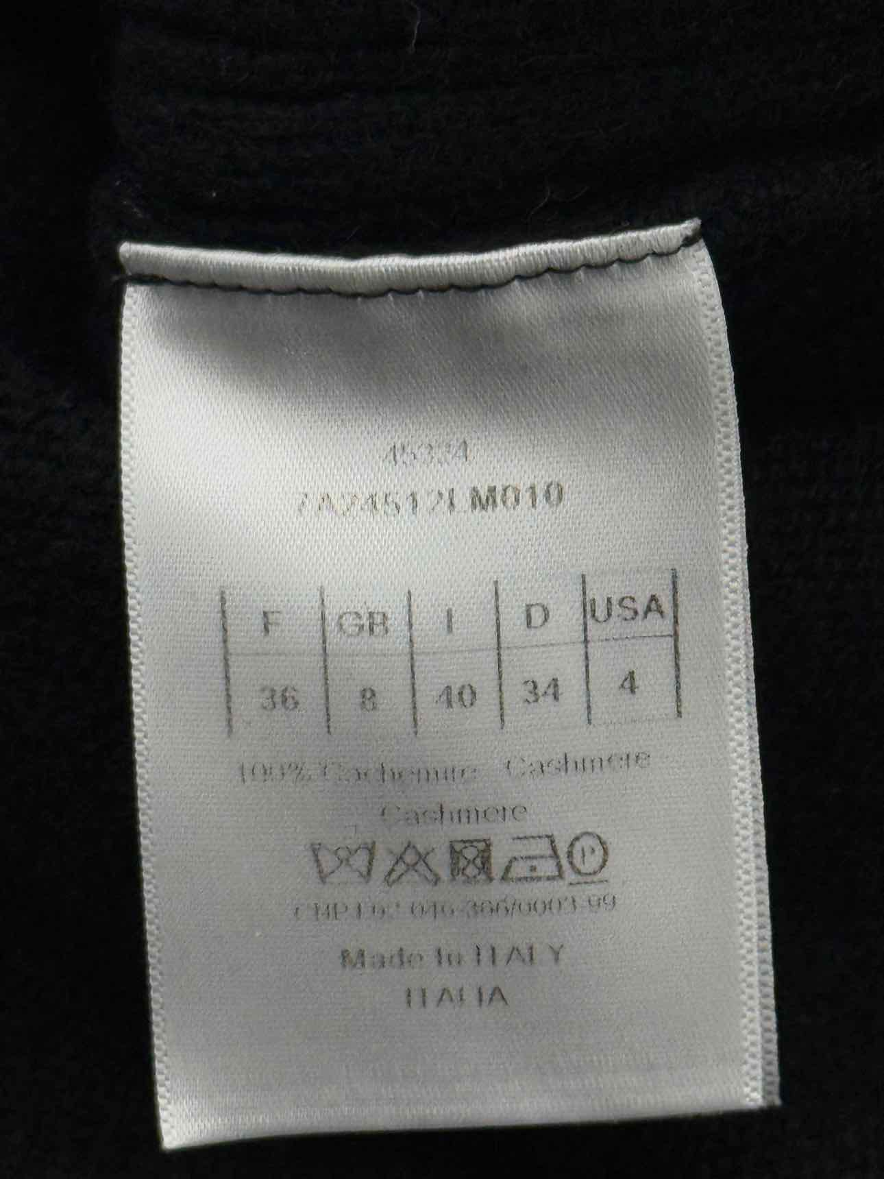 CHRISTIAN DIOR Black Size US 4 Sweater