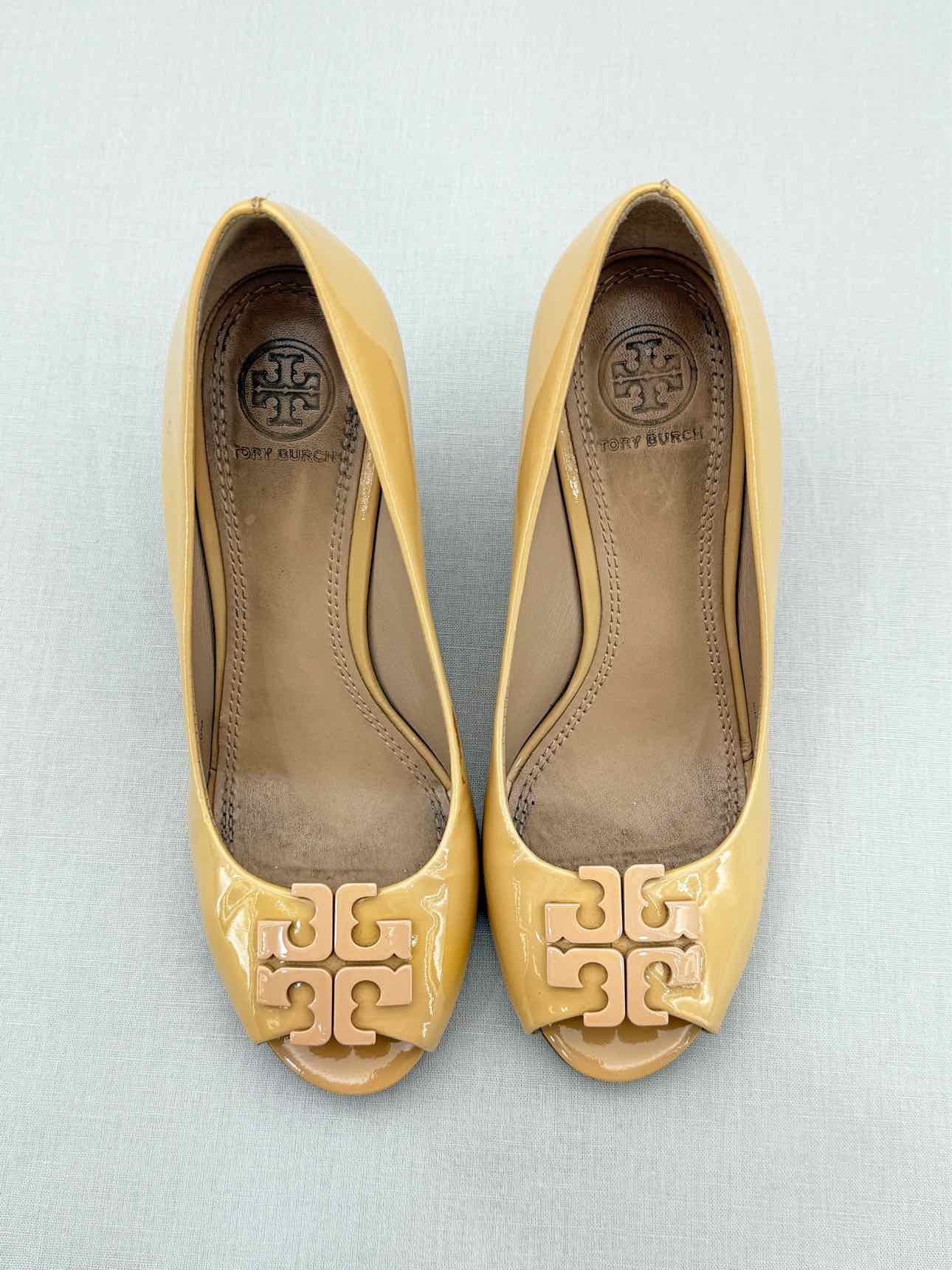 TORY BURCH Beige Size EU 36 Wedges