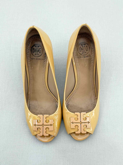 TORY BURCH Beige Size EU 36 Wedges