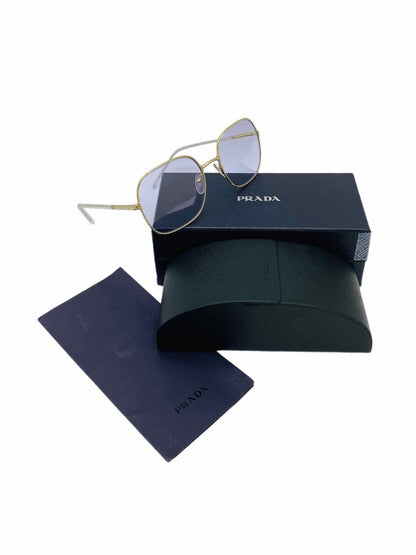 PRADA Gold Sunglasses