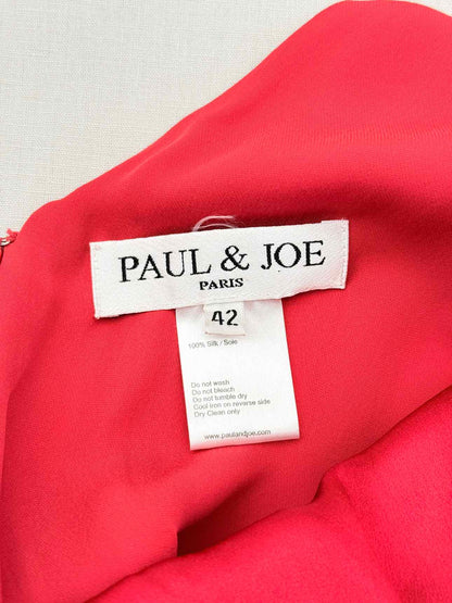 PAUL & JOE Red Size US 10 Long Dress