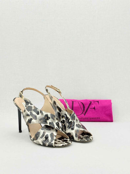 DIANE VON FURSTENBERG Size EU 39.5 Heeled Sandals