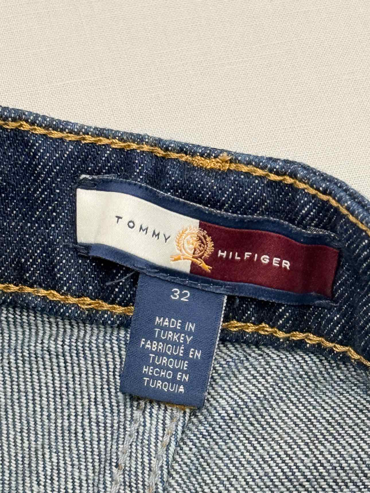 TOMMY HILFIGER Dark Blue Size 32 Jeans