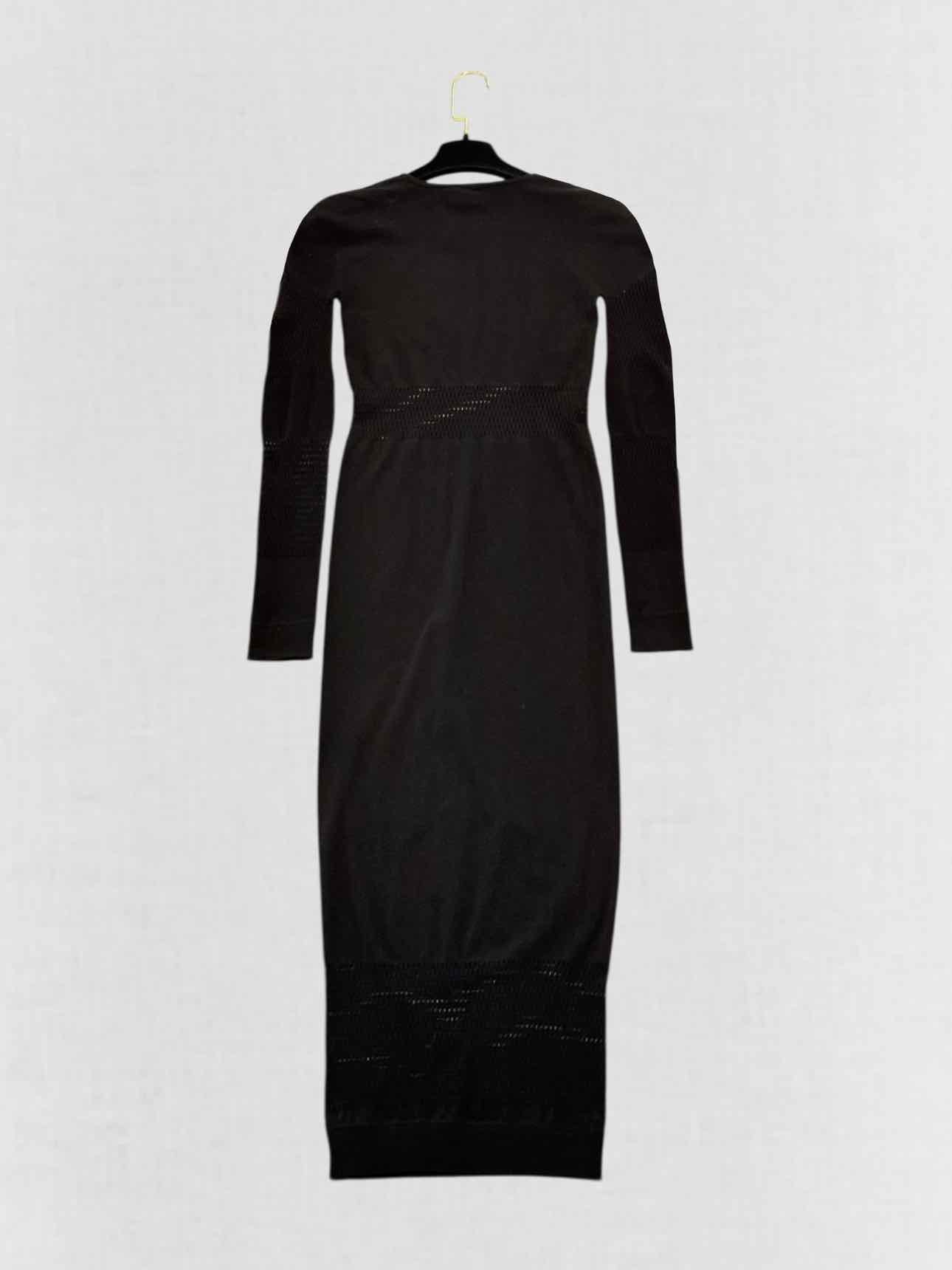 ALEXANDER MCQUEEN Black Size XSmall/Small Midi Dress