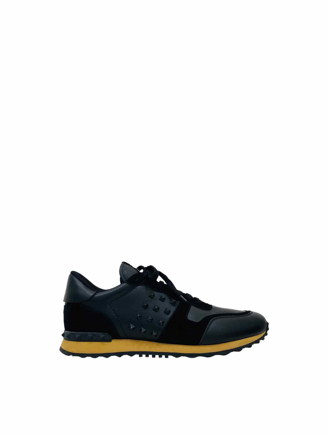 VALENTINO Rockstud Black Sneakers 12