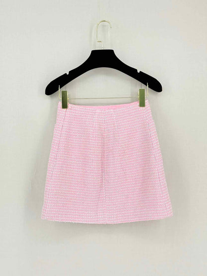 CHANEL Pink Size US 4 Mini Skirt
