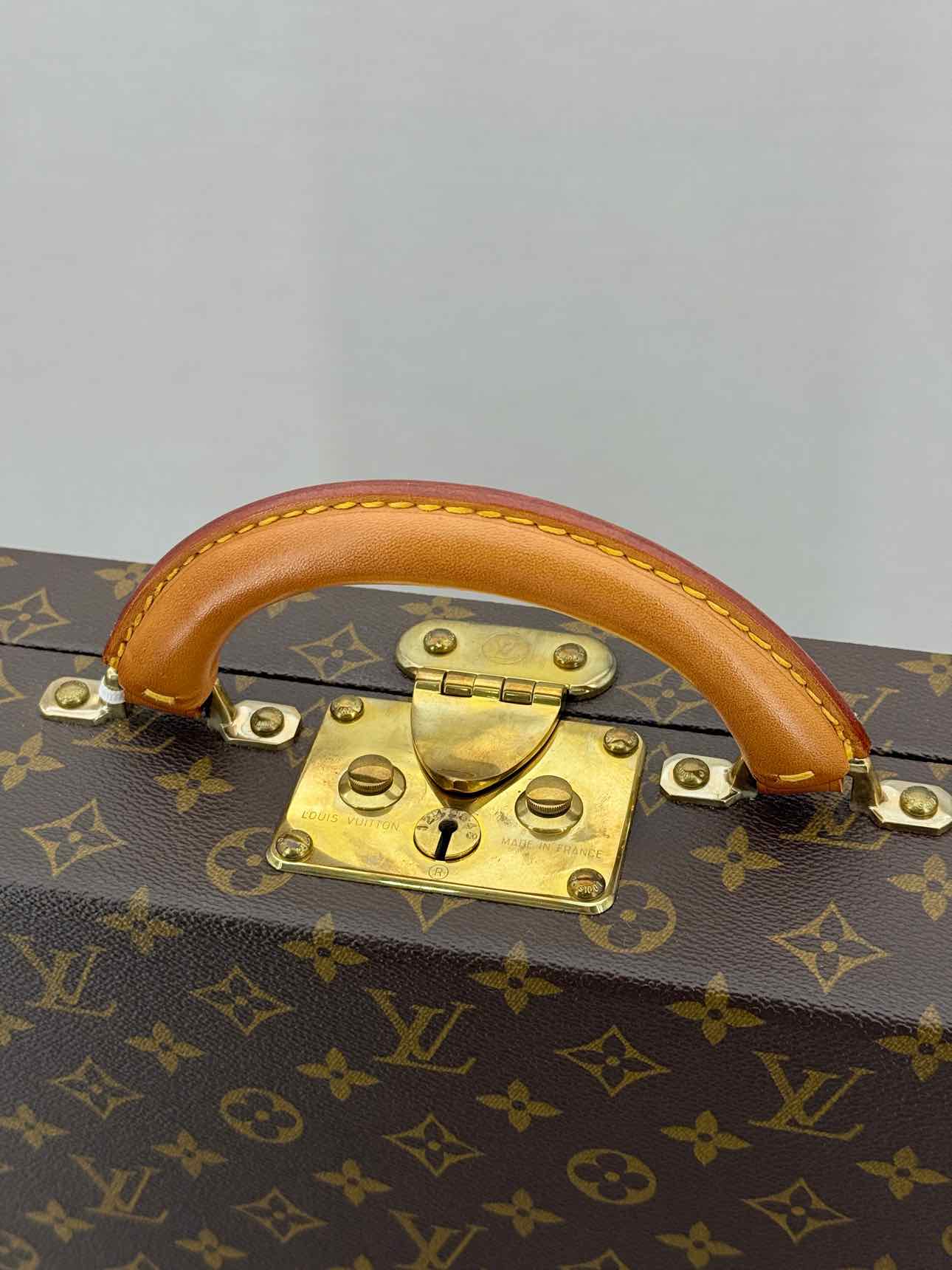 LOUIS VUITTON President Classeur Brown Briefcase