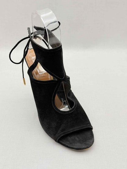 AQUAZZURA Sexy Thing Black Size EU 42 Heeled Sandals