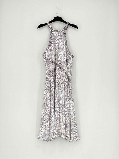 L'AGENCE Purple Multicolor Size US 12 Knee Length Dress
