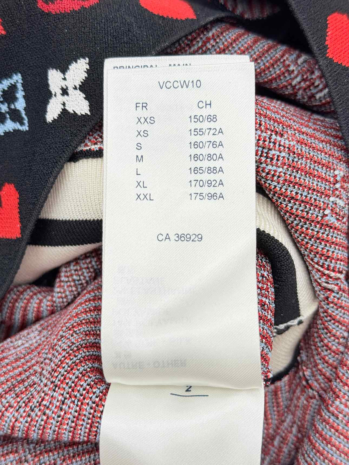 LOUIS VUITTON Size Small Knee Length Dress
