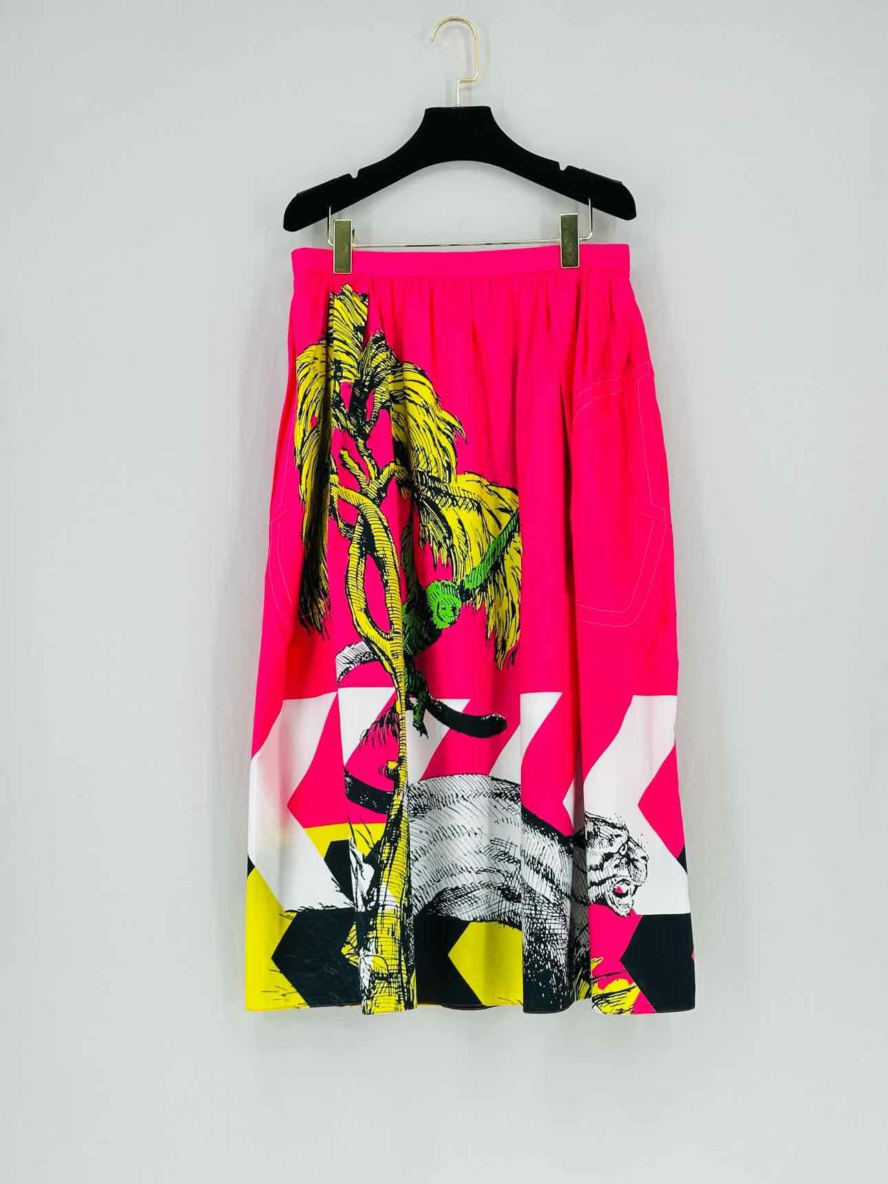 DIOR Pink Multicolor Size US 4/12 Top & Skirt Outfit