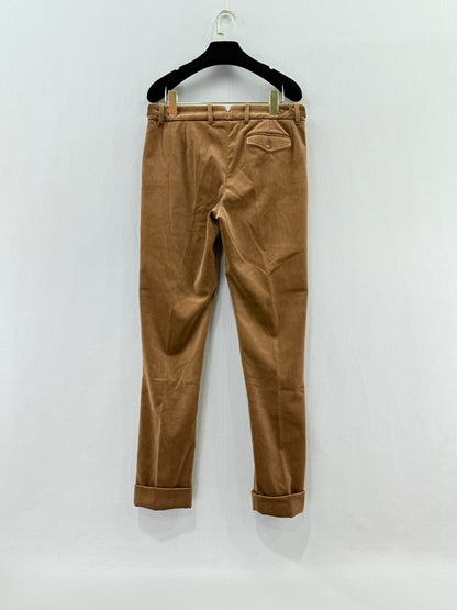 LORO PIANA Velvet Camel Size US 6 Pants