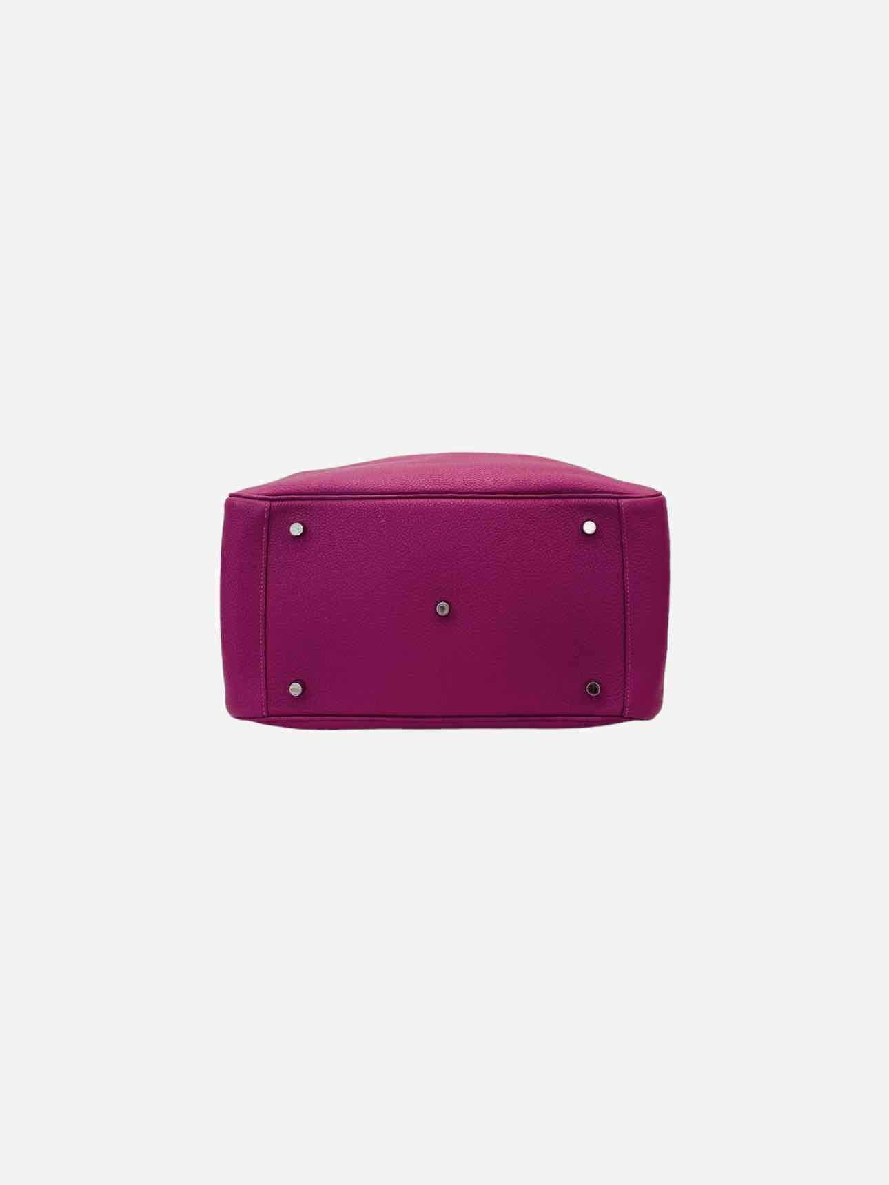 HERMES Lindy Purple Shoulder Bag