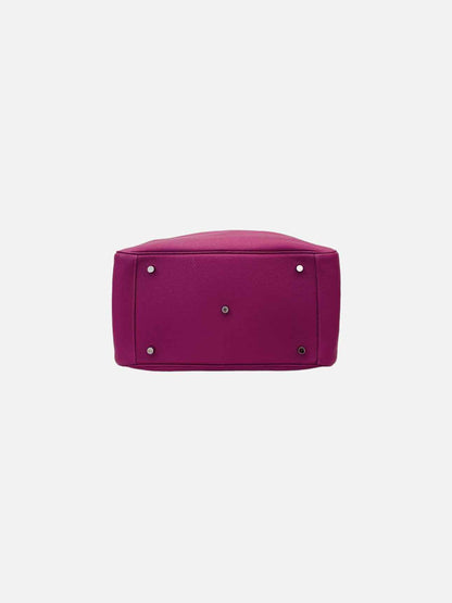 HERMES Lindy Purple Shoulder Bag