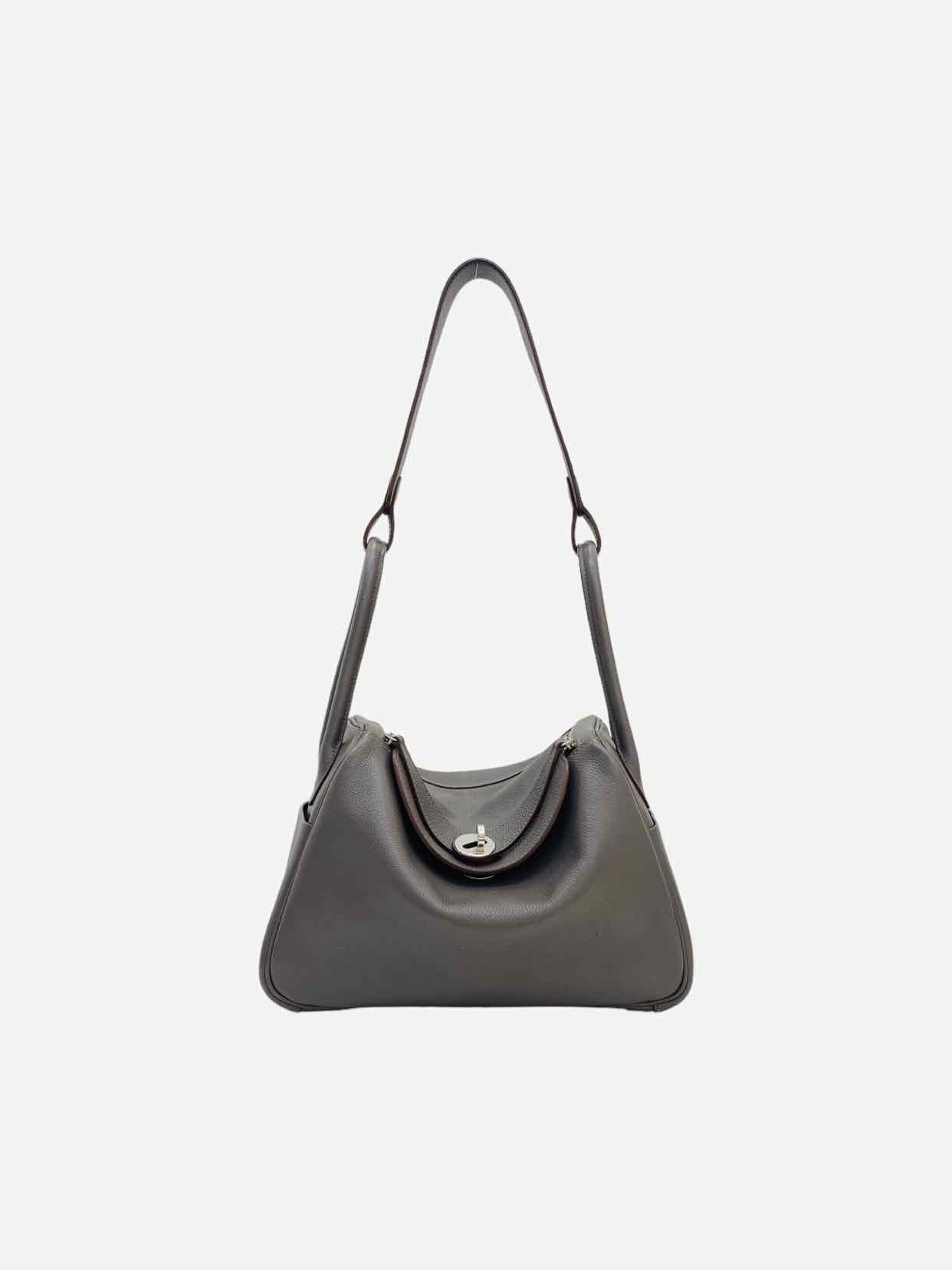 HERMES Lindy 26 Etain Shoulder Bag