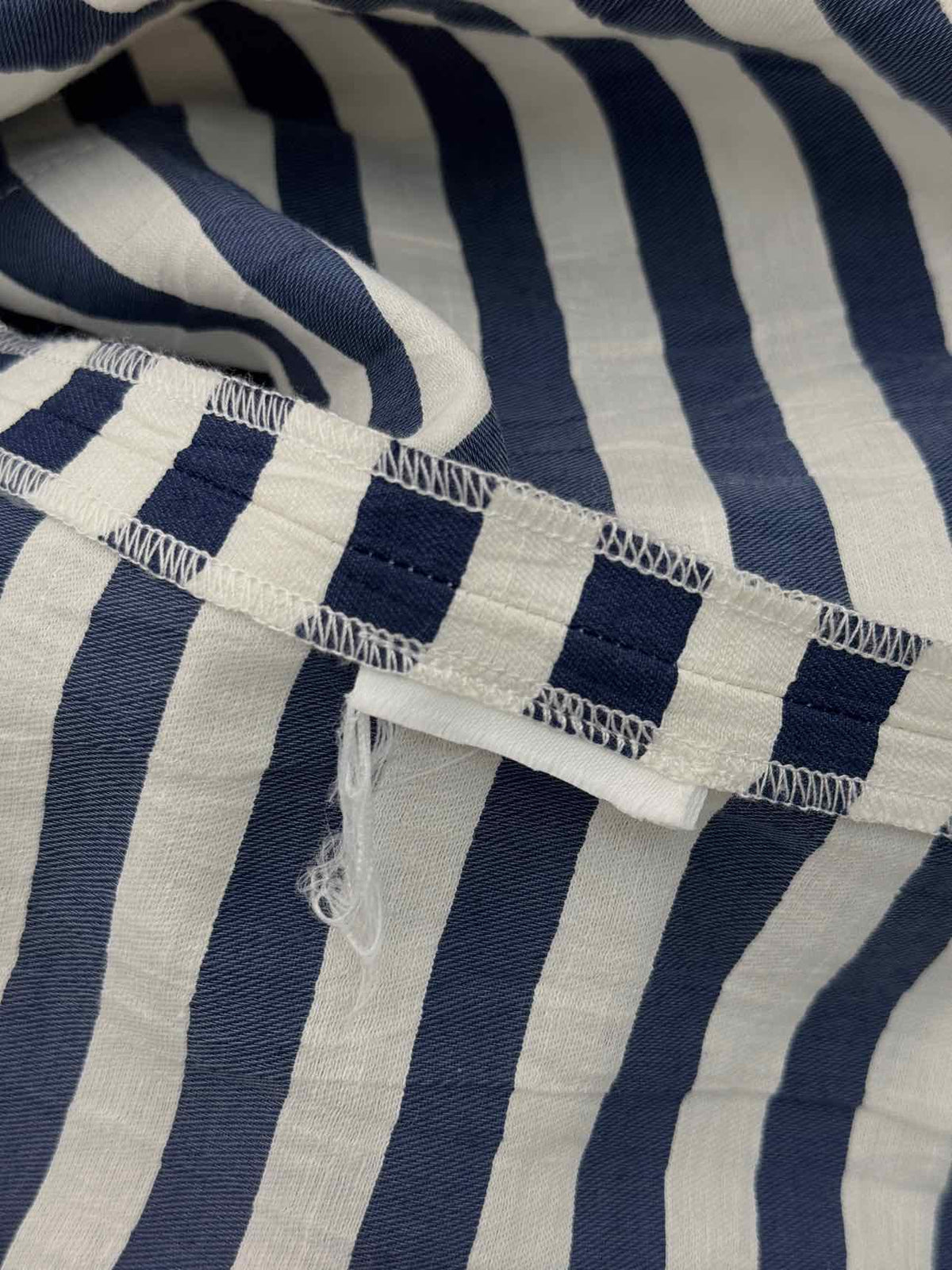 MAJE Blue & White Striped Size US 0 Shirt
