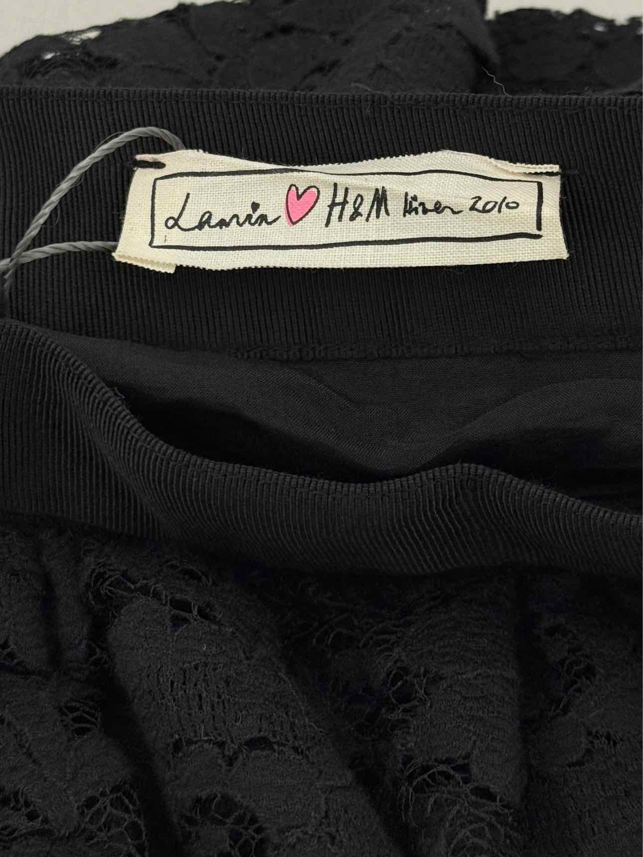 LANVIN Black Size US 4 Mini Skirt