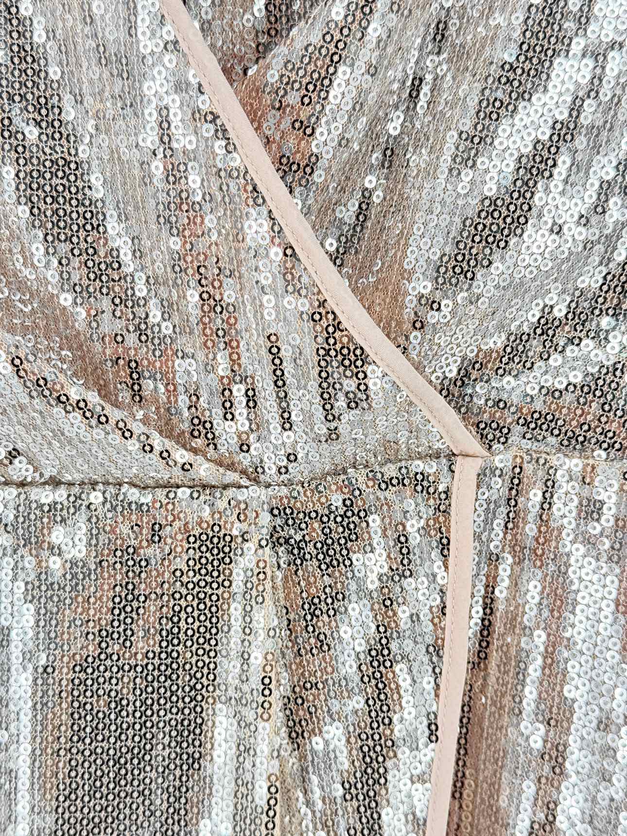 SACHIN & BABI Gold Size US 10 Short Dress