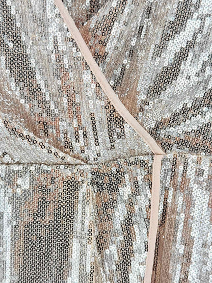 SACHIN & BABI Gold Size US 10 Short Dress