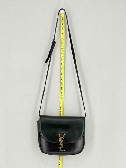 SAINT LAURENT Kaia Black Shoulder Bag