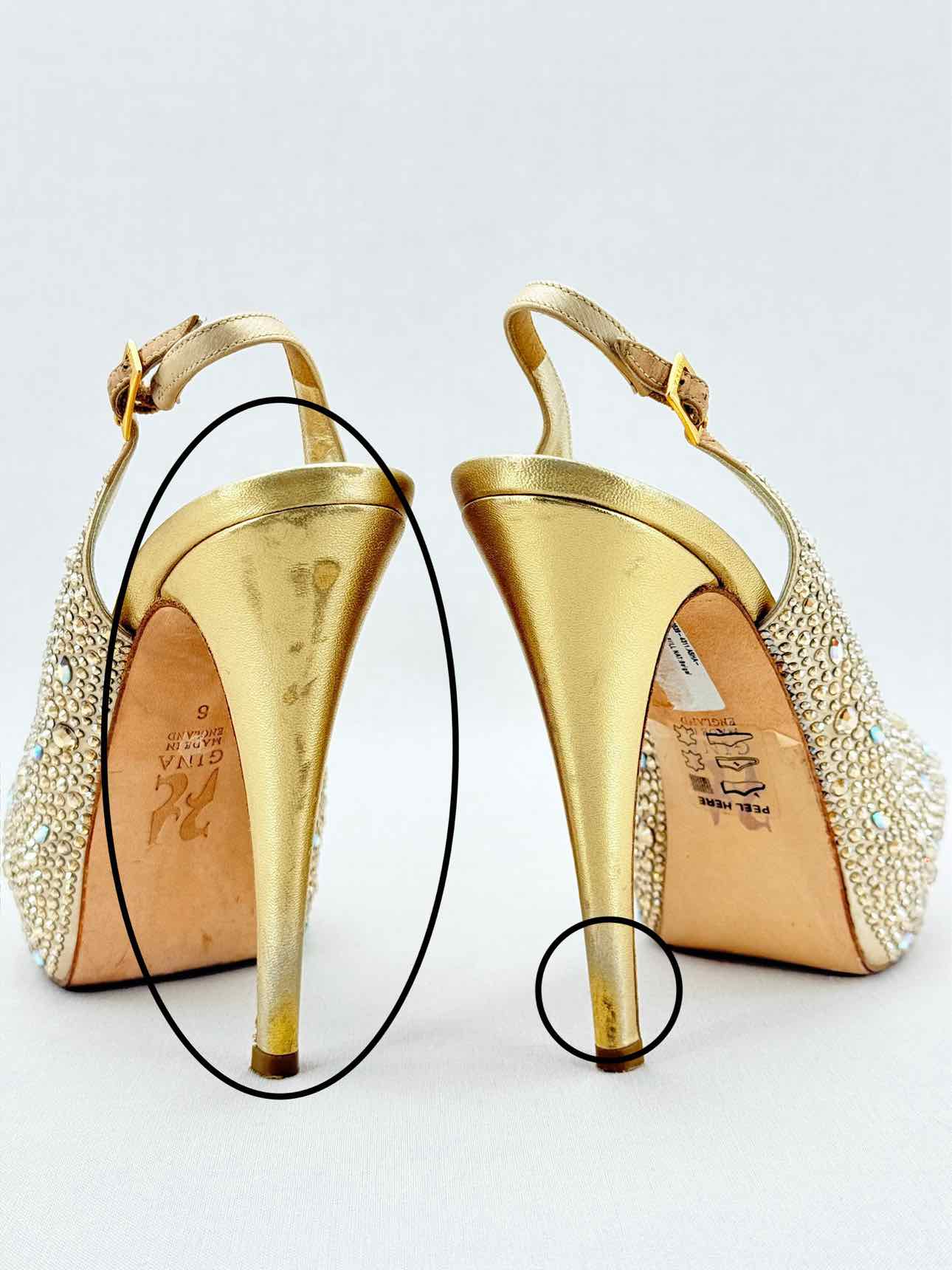 GINA Gold Size EU 39 Pumps