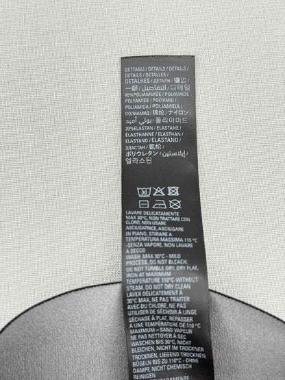 BALENCIAGA Black Logo Print Size Small Outfit Set