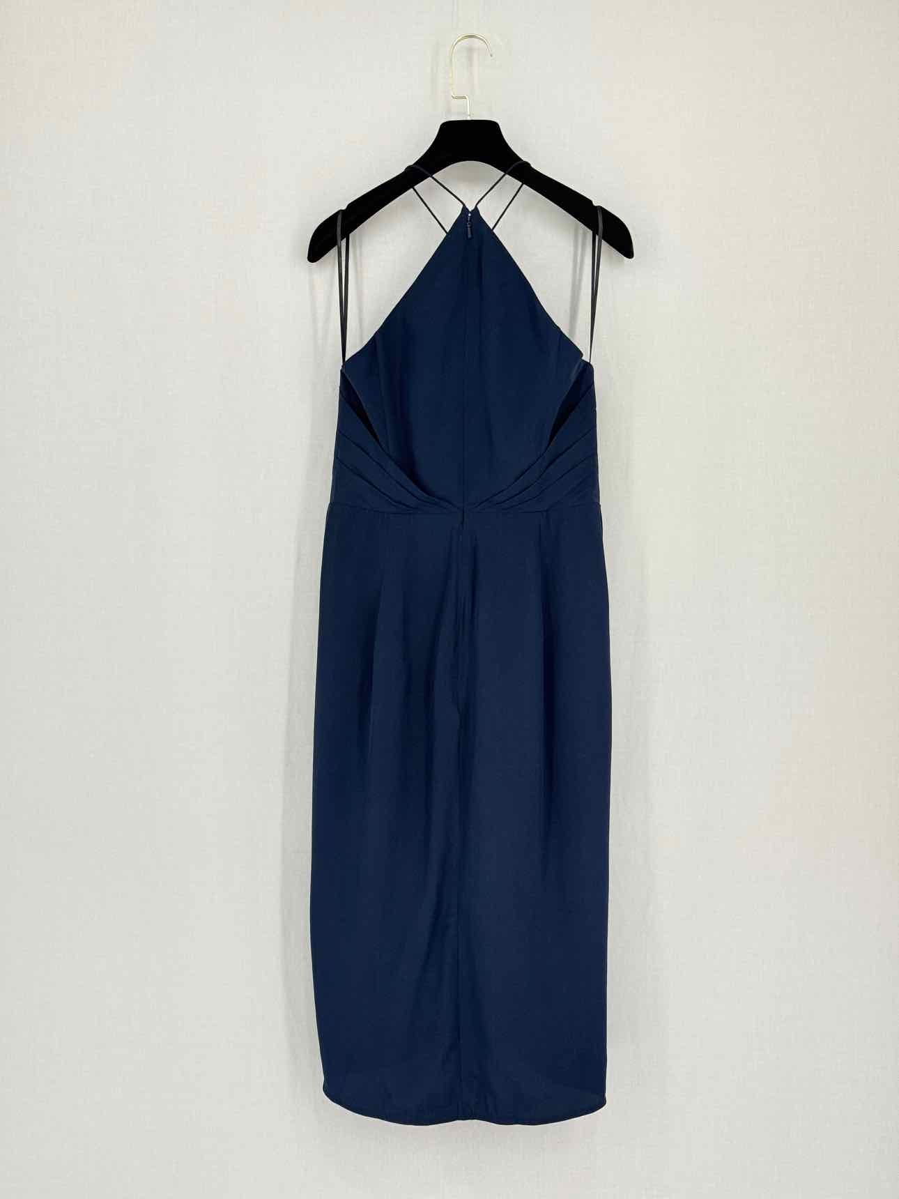ZIMMERMANN Tuck Blue Size Small Knee Length Dress