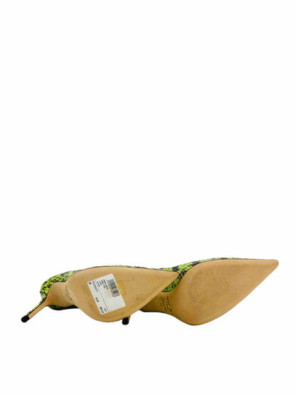 JIMMY CHOO Lime Green & Black Size EU 39 Pumps