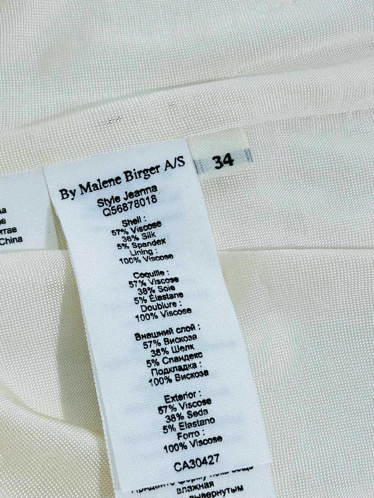 BY MALENE BIRGER Beige Size US 2 Midi Dress