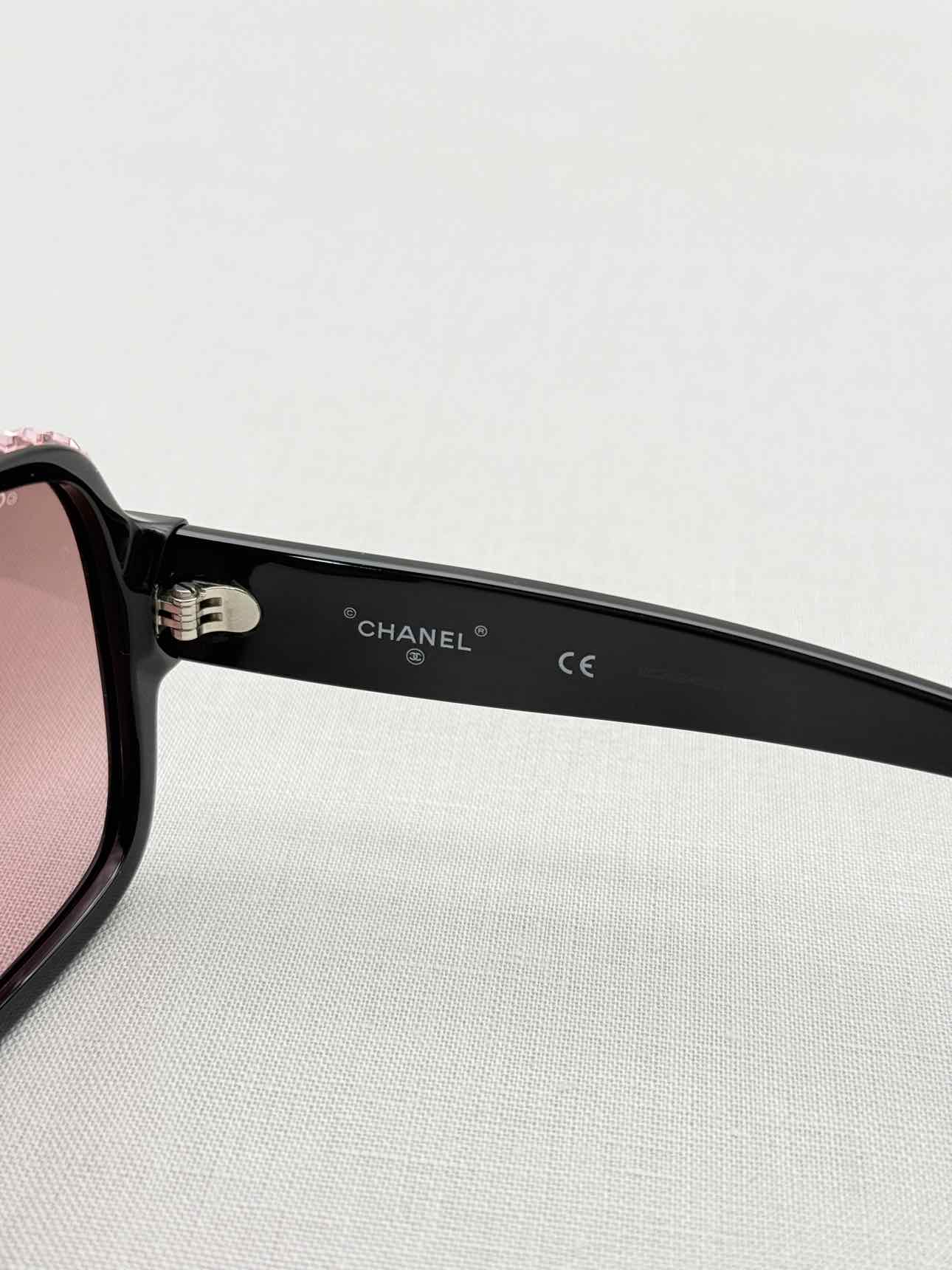 CHANEL Black Sunglasses