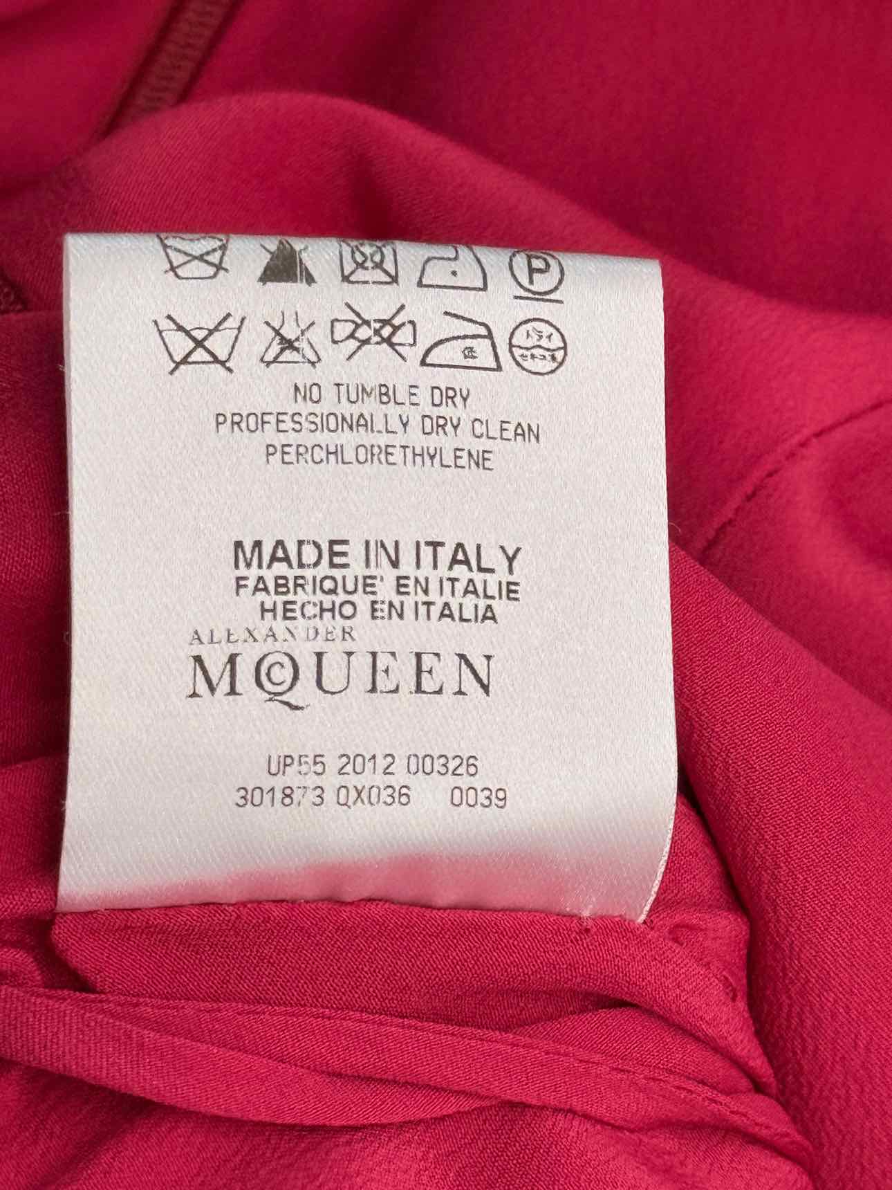 ALEXANDER MCQUEEN Red Size US 4 Long Dress