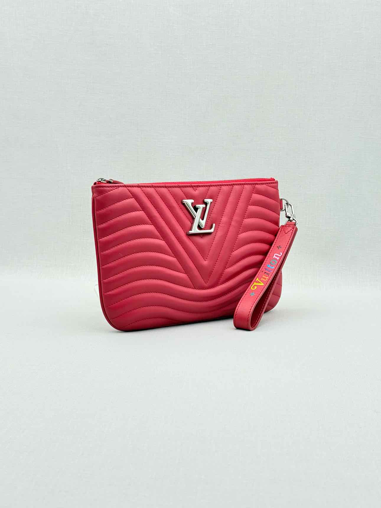 LOUIS VUITTON New Wave Red Clutch