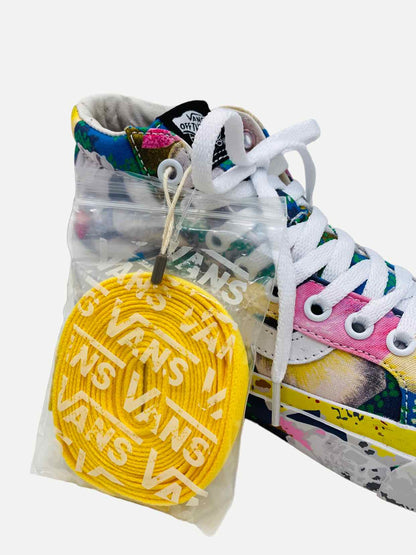 KENZO Sk8-Hi Multicolor Floral Print Sneakers