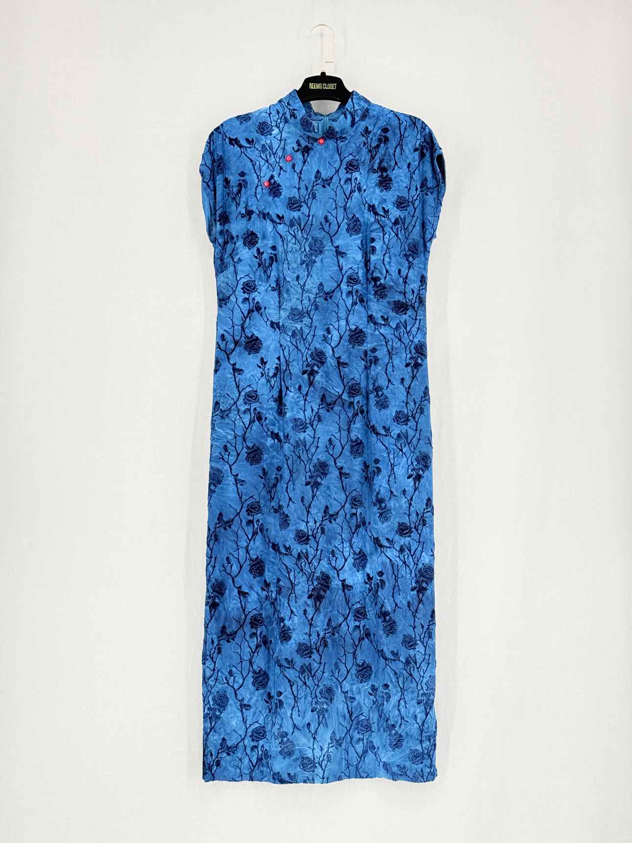 JM Blue Print Size XLarge Midi Dress