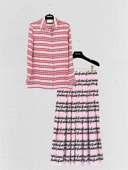 GUCCI 2016 Pink Multicolor Size US 4 Outfit Set